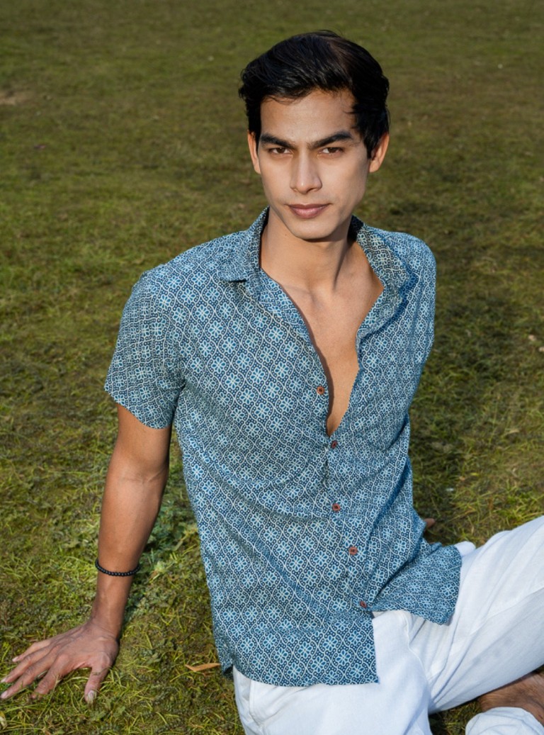 Blue Dabu Shirt - Image 2