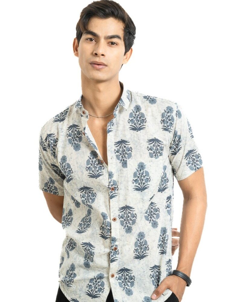 Bagru Motif Shirt