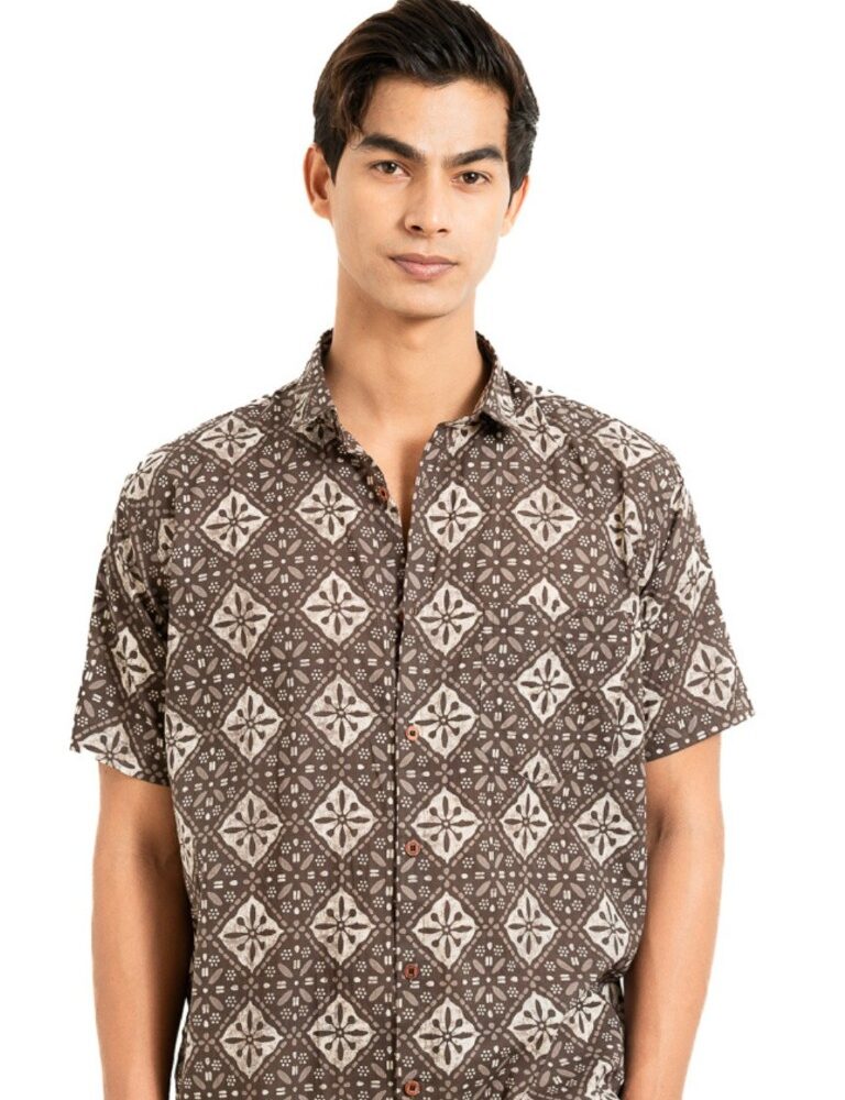 Brown Dabu Shirt