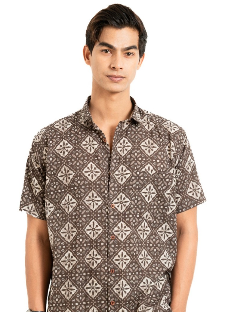 Brown Dabu Shirt