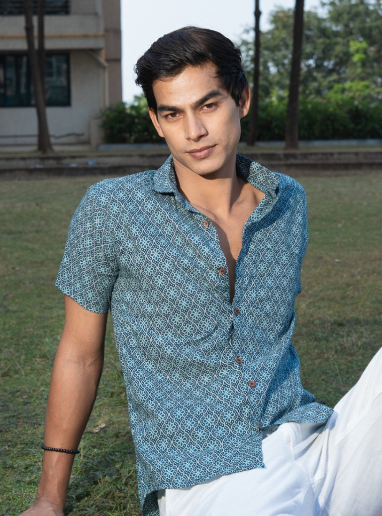 Blue Dabu Shirt - Image 3
